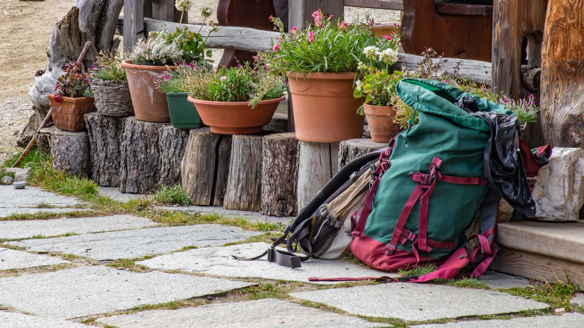 Ausrüstung zum Wandern - Rucksack