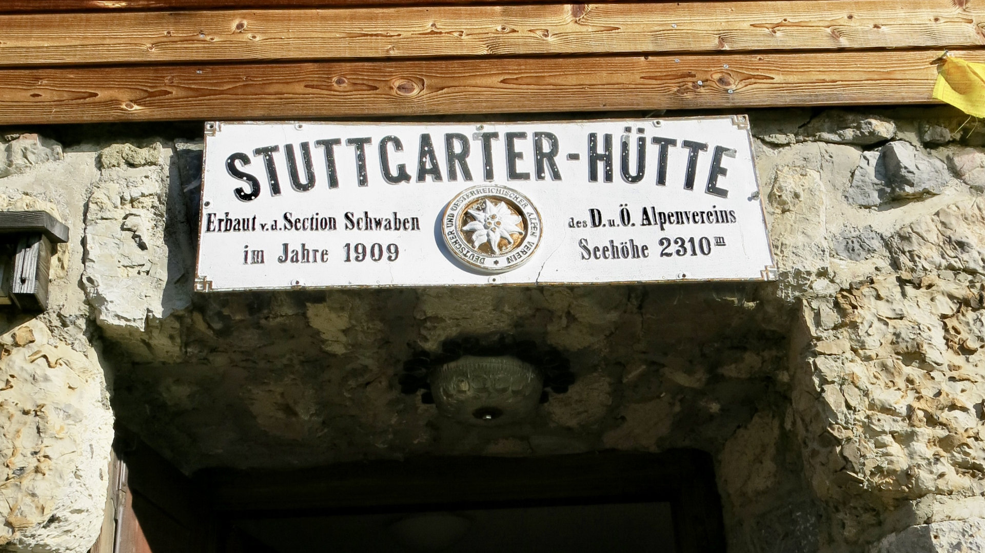 Hüttenwandern - Stuttgarter Hütte